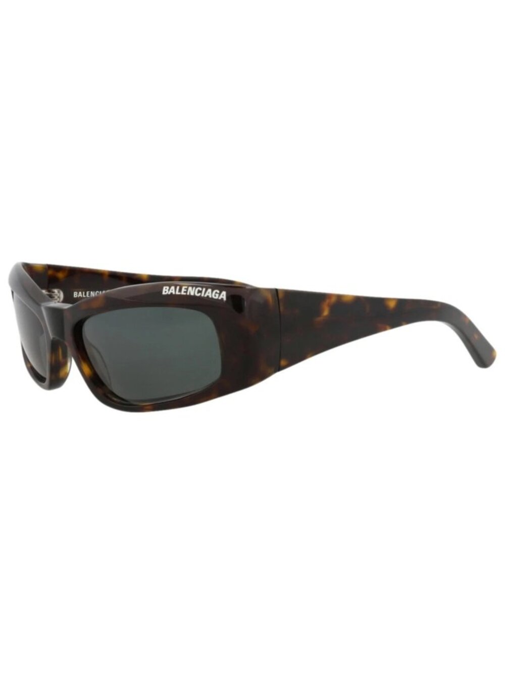 New Balenciaga Women's Sunglasses Square Rectangle Recycled Acetate Frame Unisex